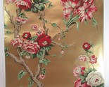 Seabrook Floral Multi Metallic VL156104 Wallpaper Roll - $62.00