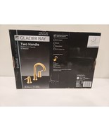 New Open Box Glacier Bay Dorind 8&quot; Widespread 2-Handle Bathroom Faucet Gold - $1,285.93 MXN