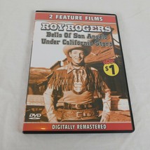 2 Feature Films Roy Rogers Bells San Angelo Under California Stars DVD Westerns - £3.98 GBP