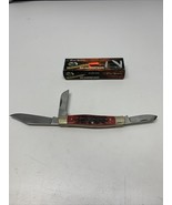 Frost Cutlery Big Diamond Back Knife Bone Handle 3 Blades IH659-RPB KG - £19.61 GBP