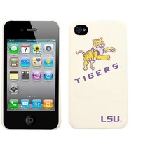 Ncaa Lsu Tigers Spirit Collection I Phone 4 White Hardshell Cell Phone Case New - £2.31 GBP