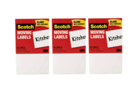 Scotch Moving and Storage Labels 2.87-in x 4.62-in Sticky Notes - 50 ct - 3 Pack - £12.37 GBP