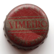 Cork Bottle Cap ✱ Vimeiro Vtg Water Chapa Kronkorken Portugal 60´s ~Rare - $12.86