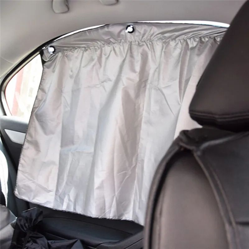 Er universal car sunscreen insulation silvering suction cup blackout curtains side 70cm thumb200