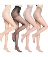  15D Pantyhose Tights for Women-Women&#39;s Ultra Sheer Tight with Control To - £12.70 GBP