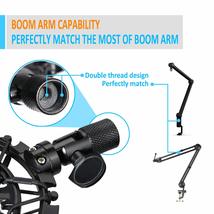 Razer Seiren X Shock Mount And Pop Filter Matching Mic Boom Arm Stand, Compatibl - £30.50 GBP