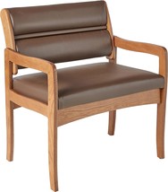 Wooden Mallet DWBA1-1MOVM Bariatric Chair, Medium Oak - £278.36 GBP
