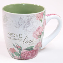 Christian ArtGifts Serve One Another In Love Gal. 5:13 Coffee Mug 2016 Tea Cup - £7.81 GBP