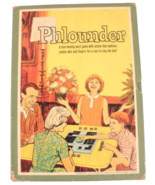 Phlounder Vintage 1962 3M Bookshelf Games Fun And Action Word Game Compl... - $13.09