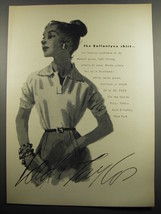 1955 Lord & Taylor Ballantyne Shirt Advertisement - $18.49