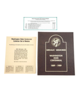 1989 Washington State Centennial Collectors Set of 50 Wooden Nickels + M... - $2,004.30 MXN