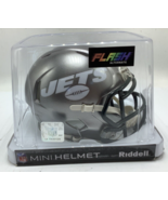 New NEW YORK JETS RIDDELL MINI HELMET - FLASH VERSION - SILVER ALTERNATE - $61.53 CAD