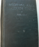 Medieval and Modern Times: written by James Harvey Robinson, C. 1914, Re... - $408.94 CAD