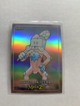 2022 Topps Chrome MetaZoo Minnesota Iceman #43 refractor - £3.87 GBP