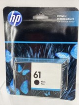 Original HP 61 Black Ink Cartridge | Works with DeskJet New1122+(upc0632) - £21.17 GBP