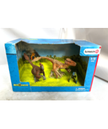Schleich 3 Dinosaurs Lot Set Plastic Figure BRAND NEW 42347 Boxed Set - $107.51 CAD