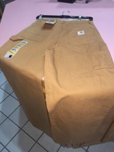 Carhartt Size 18 Brown Pants Heavy Duty Industrial-BRAND NEW-SHIPS Same Bus Day - £47.31 GBP