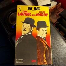 Stan Laurel And Oliver Hardy - Be Big - Comedy - Vhs Video - 1987 Sealed - £4.17 GBP