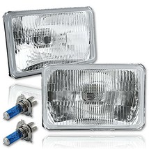 Octane Lighting 4X6 Halogen Semi Sealed Stock Glass H4 Headlight Headlam... - $49.45