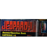 Jeopardy Answer/Question Book/Cartridge #4, New/Sealed - £13.11 GBP