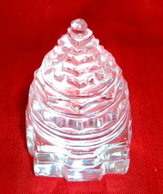 Sphatik Shri yantra / Quartz Crystal Meru shri yantra - Lab certified - $94.59