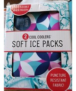Cool Coolers by Fit + Fresh, Reusable Soft Ice Packs for Baby Bags, lunc... - $17.62 CAD