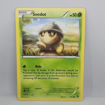 Pokemon Seedot XY Steam Siege 9/114 Common Basic Grass TCG Card - £0.77 GBP