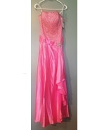 Tiffany Designs Style 6687 Pink Strapless Ball Gown Dress Size 6 - £83.72 GBP