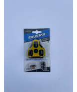 Cycling - Pair Bike Exustar Performance Floating Cleats yellow E-BLK11  NEW - $305.36 MXN