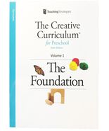 CREATIVE CURRICULUM F/PRESCHOOL,VOL.1 [Paperback] Diane Trister Dodge; C... - $20.79