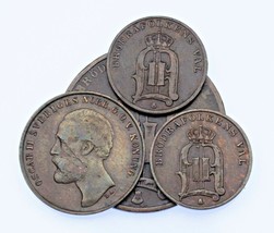 1873-1891 Schweden 1 &amp; 5 Öre Münze Menge Von 4 ( Vf-Xf ) Km # 728, 736, 750 - £49.85 GBP