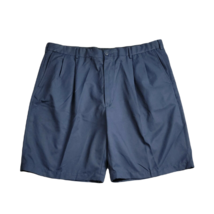 Champion Tour Golf Pleated Shorts ~ Sz 42 ~ Dark Blue ~ 9.5&quot; Inseam  - $17.09