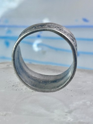 Harley Davidson ring biker motorcycle Mexico band size 8.75 sterling silver wome Item image 10
