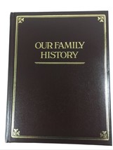 Vintage 1981 Print ~Family History~  A Historical Journal Book - Leather... - $19.03