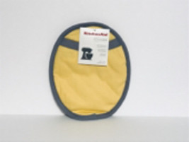 KitchenAid Oval Pot Holder Silicone Patch, Yellow NWT - $35.00