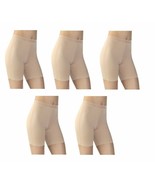 5Pack Lot Vassarette 12385 Invisibly Smooth LACE Band Slip Short Sz 10 /... - $23.36