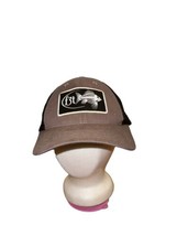 Men&#39;s Costa Adjustable strap baseball Hat Fishing F3t logo with Fish Nic... - £9.87 GBP