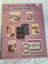 Stitches and switches Southwest sampler counted cross stitch design book - $7.00