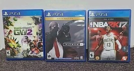 Lot of 3 PlayStation PS4 Games  CIB Complete w Manuals  Excellent Condition - £13.88 GBP