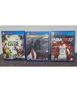Lot of 3 PlayStation PS4 Games  CIB Complete w Manuals  Excellent Condition - $329.76 MXN