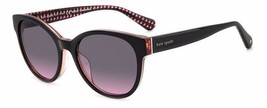 Kate Spade NATHALIE/G/S Sunglasses Sun Glasses Black 807 Authentic New 55mm Wome - £124.51 GBP