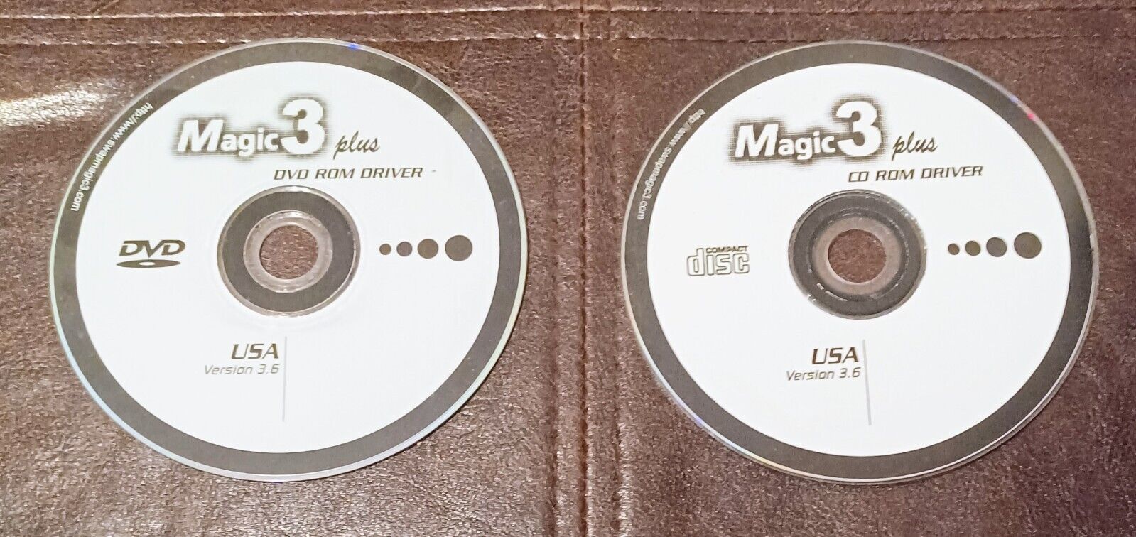 Swap Magic 3 Plus DVD and CD ROM Driver USA ver 3.6, 2 Discs Only - £60.66 GBP