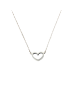 James Avery Love Struck Heart Necklace 18 Inch length Sterling Silver - $131.75 CAD