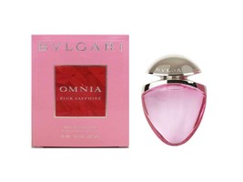 Travel Size Bvlgari Omnia Pink Sapphire Perfume Edt SPRAY15 ML/.5 Oz Women Nib - £18.15 GBP
