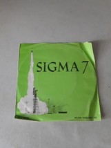 Sigma7 33rpm Single 7&quot; with Walter M. Schirra, Lt. Col. John Powers (196... - £9.33 GBP