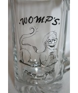 Vintage WOMPS DELI &amp; PUB 1980s Bar Clemson  South Carolina Glass Beer Mug - €33,67 EUR
