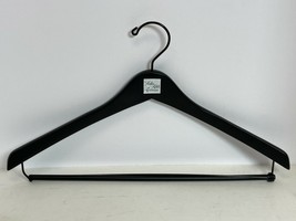 Saks Fifth Avenue Wood Black Suit Jacket Shirt Pant Hanger 17&quot; - £20.30 GBP