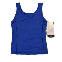 Insport Womens Blue Scoop Neck DriTec Tank Made in USA, Size Medium F524... - £11.98 GBP