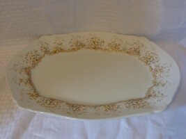 vintage Johnson Bros Royal semi porcelain floral pattern serving 16&quot;oval... - $14.99