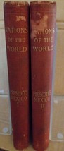 Mexico by William H Prescott 2-Vol. Set 1898 Nations of the World HC Ill... - $29.69